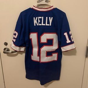 Mitchell & Ness 1990 Jim Kelly Buffalo Bills Throwback Jersey